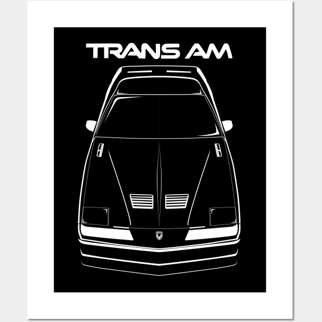 Pontiac Firebird Trans Am 3rd gen Wall Art by V8social